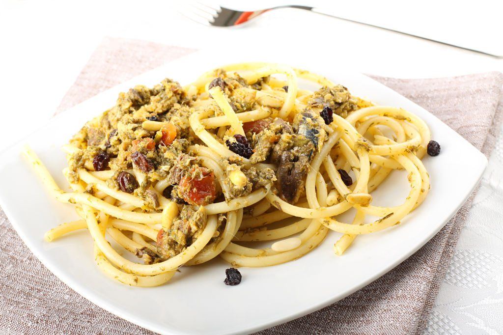 Pasta with sardines